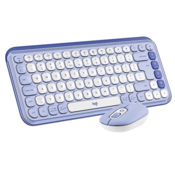 LOGITECH Pop Icon Combo Ljubiasta Tastatura i miš
