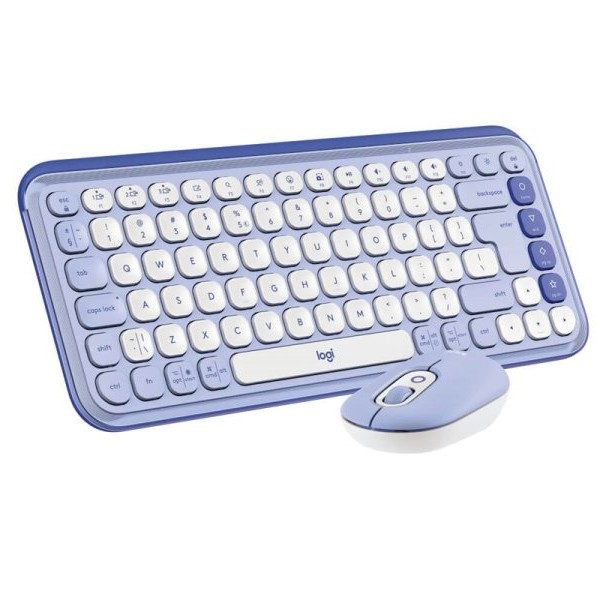 LOGITECH Pop Icon Combo Ljubiasta Tastatura i miš