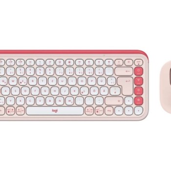 LOGITECH POP Icon Combo US tastatura rose
