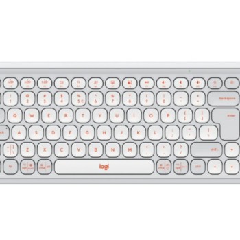 LOGITECH POP Icon Keys US tastatura bela