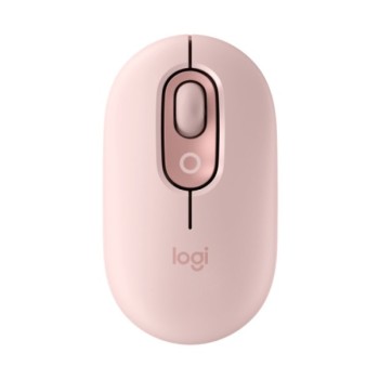 LOGITECH Pop Mouse with Emoji, Rose miš