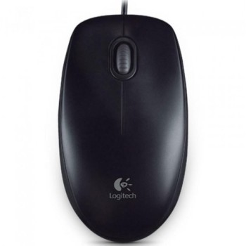 LOGITECH USB B100 optical 800dpi, black OEM