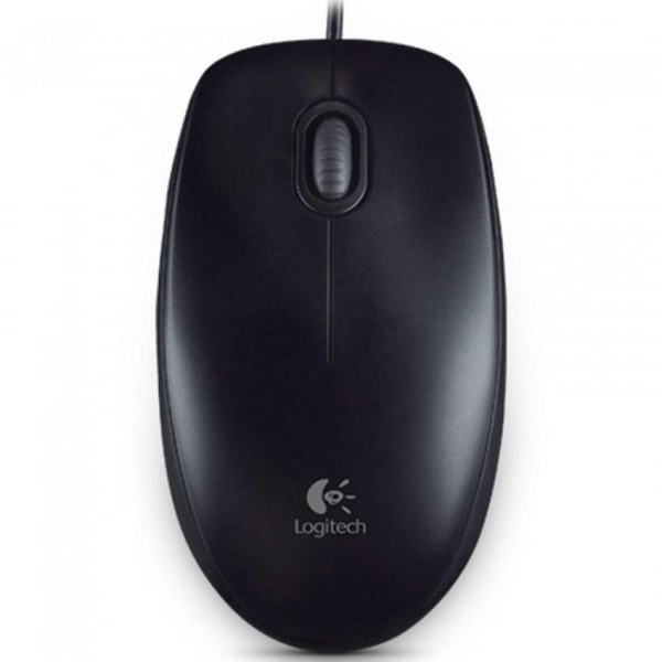 LOGITECH USB B100 optical 800dpi, black OEM