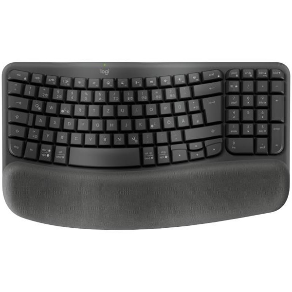 LOGITECH Wave Bluetooth ergonomic tastatura- GRAPHITE - US INT'L