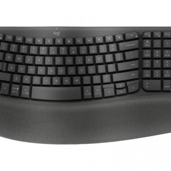 LOGITECH Wave keys US crna tastatura
