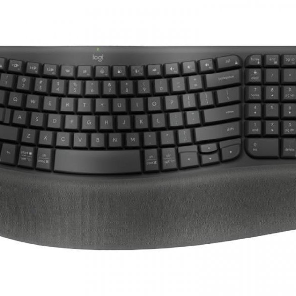 LOGITECH Wave keys US crna tastatura