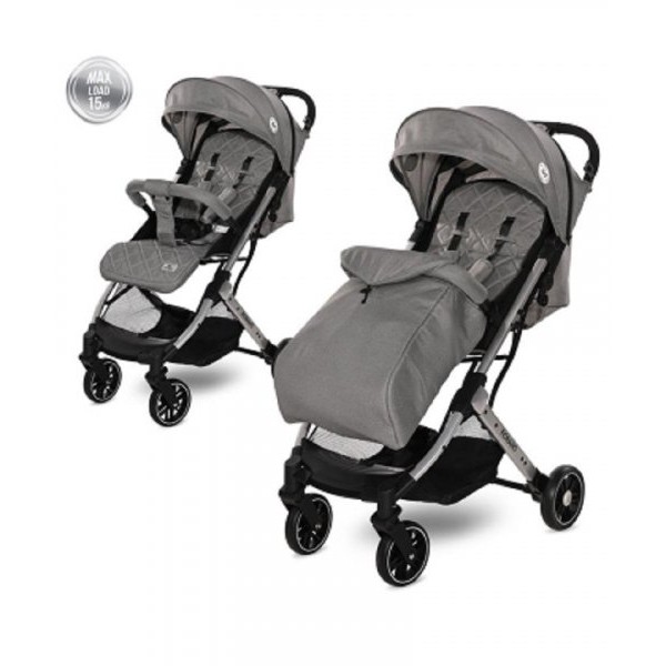 LORELLI BERTONI Fiorano kolica za decu sa dunjicom za noge Dolphin Grey 0+