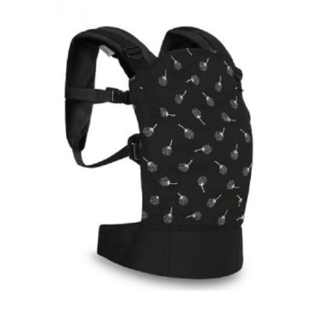 LORELLI BERTONI KENGUR ERGONOMIC WALLY - BLACK FLORAL