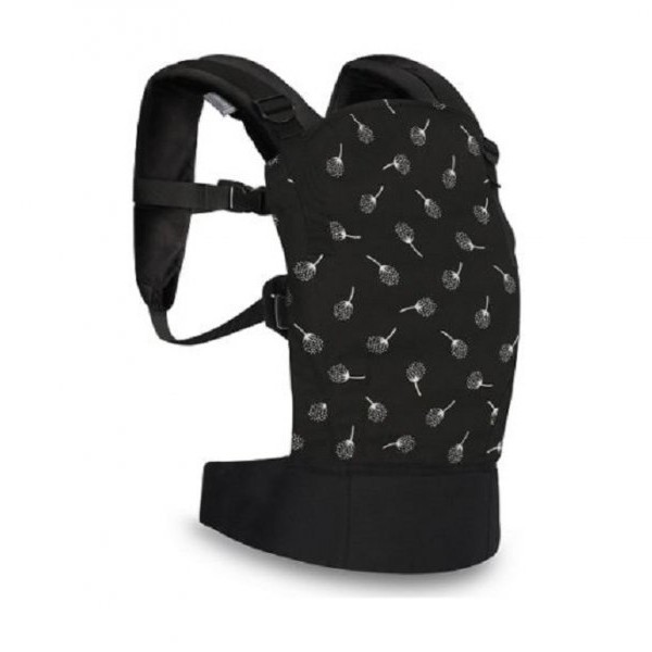 LORELLI BERTONI KENGUR ERGONOMIC WALLY - BLACK FLORAL