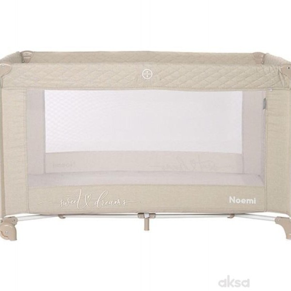 LORELLI BERTONI Prenosivi krevetac Noemi 1 nivo fog beige