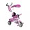 LORELLI BERTONI TRICIKL B-30-1B PINK/WHITE  10050101603