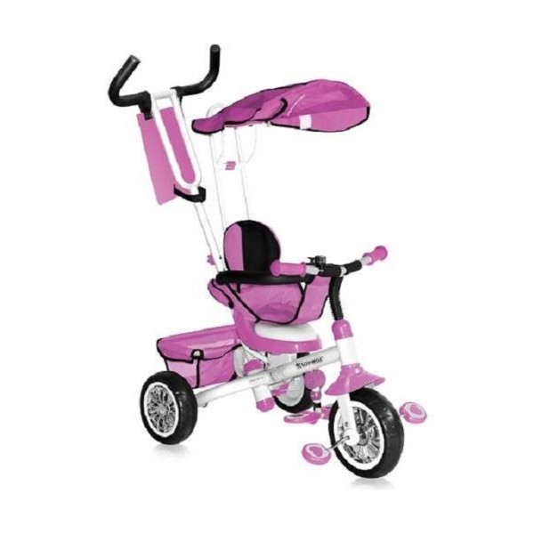 LORELLI BERTONI TRICIKL B-30-1B PINK/WHITE  10050101603