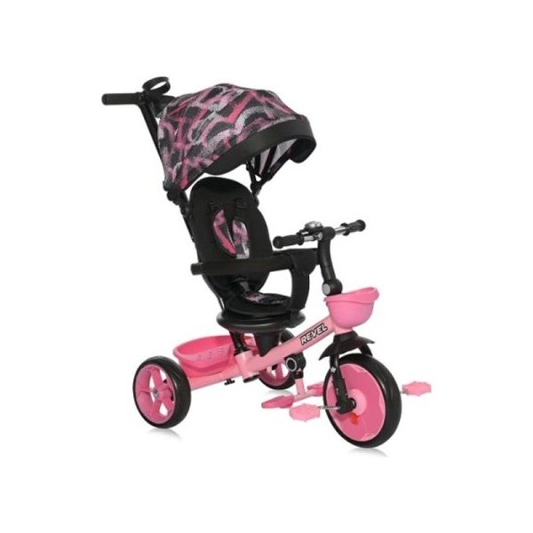 LORELLI BERTONI Tricikl REVEL - PINK GRUNGE