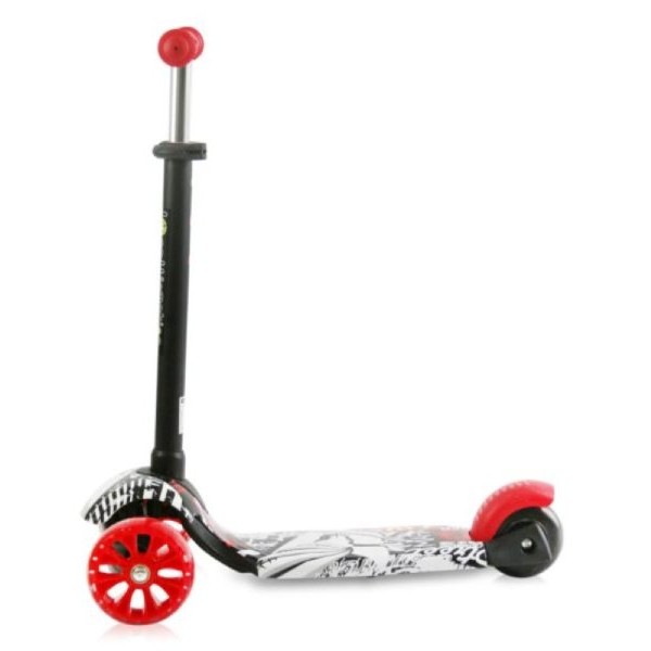 LORELLI BERTONI Trotinet Draxter - black graffiti