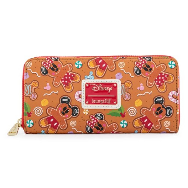 Loungefly Disney Ginger Bread AOP Zip Around, novčanik
