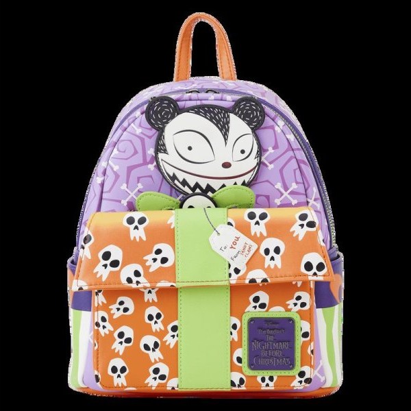 Loungefly Disney Nightmare Before Christmas Scary Teddy Present - Mini ranac