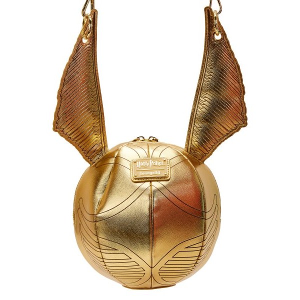 Loungefly Harry Potter Golden Snitch Crossbody Torba