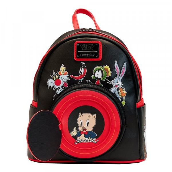 Loungefly Looney Tunes That's All Folks Mini Backpack