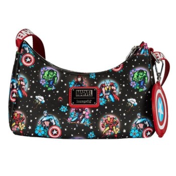 Loungefly Marvel Avengers Tattoo Shoulder Torba