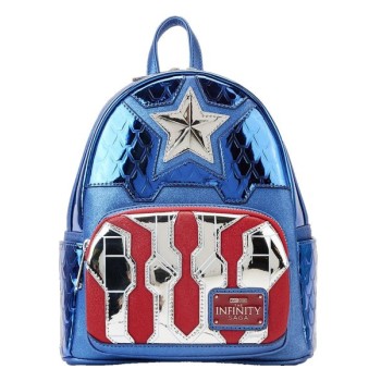 Loungefly Marvel Shine Captain America Cosplay Mini ranac