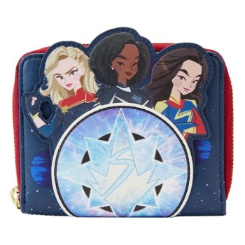 Loungefly Marvel The Marvels Group Zip Around, novčanik