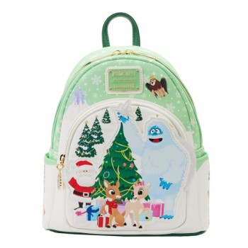 Loungefly Rudolph Holiday Group Mini Backpack