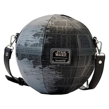 Loungefly Star Wars Return Of The Jedi 40TH Anniversary Death Star Figural Crossbody Bag