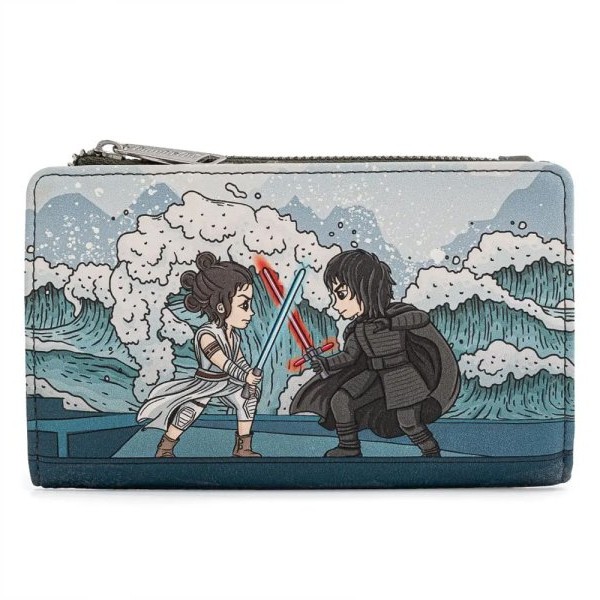 Loungefly Star Wars, Rey Kylo Faux Leather Bi Fold novčanik