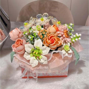 LOZ LOZ Loz Loz - Flower Gift Box Pink
