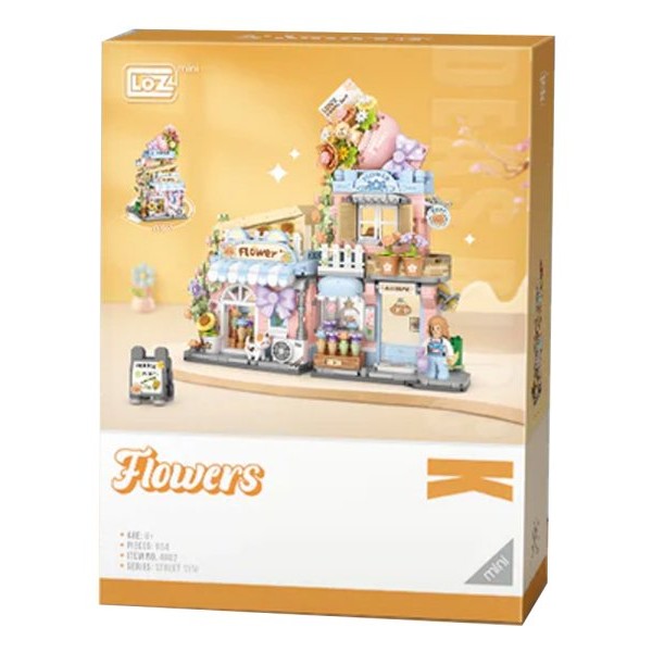 LOZ LOZ Loz Loz - Flower Shop Street Mini