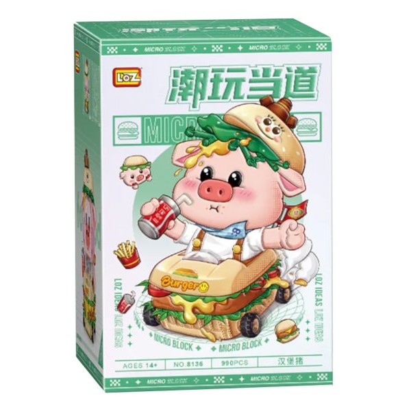 LOZ LOZ Loz Loz - Hamburger Pig
