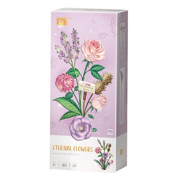 LOZ LOZ Loz Loz - Lavender and Pink Rose