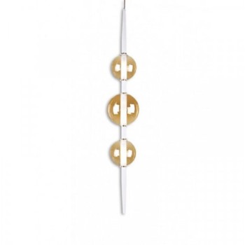 LUNA 155 VISILICA G9 WITHOUT BULB AMBER GLASS