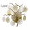 LUNA 166 ZIDNA LAMPA 1*G9 BRONZA