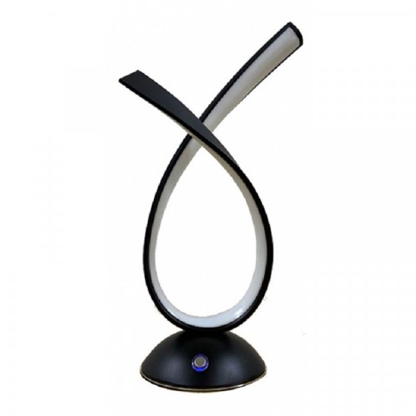 LUNA 182 STONA LAMPA CRNA