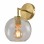 LUNA 195 ZIDNA LAMPA 1*E27 MESING
