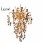 LUNA 206 ZIDNA LAMPA 5*G9 BRONZA
