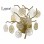 LUNA 214 zidna lampa 2*G9 bronza (9881)