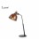 LUNA 219 STONA LAMPA 1*E27 CRNA/BAKAR