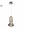 LUNA 224 VISILICA 20W 3000K HROM