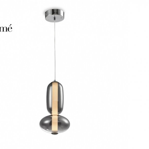 LUNA 224 VISILICA 20W 3000K HROM