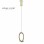 LUNA 261 VISILICA 24W 3000K MESING