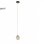 LUNA 270 VISILICA 1*G9 MESING