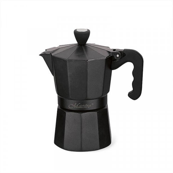 MAESTRO MR1666-3B džezva za espresso kafu 3 šoljice 150ml crna (MR1666-3B)