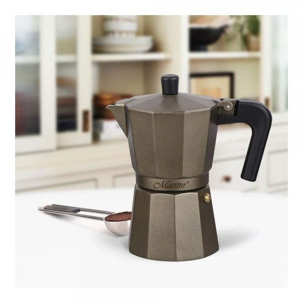 MAESTRO MR1666-3BR džezva za espresso kafu 3 šoljice 150ml braon (MR1666-3BR)