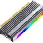 MAIWO Adapter M.2 NVMe na PCI-Express RGB Alu heatsink KT058