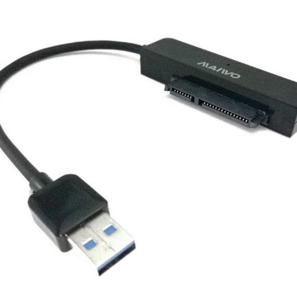 MAIWO Adapter USB 3.0 to SATA za 2.5 HDD K104A, Crni