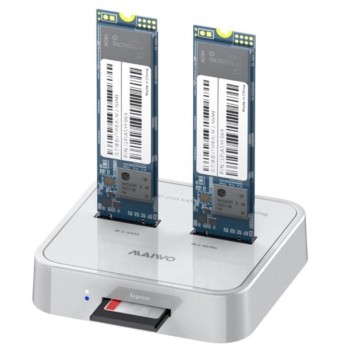 MAIWO Docking station K3016SD USB 3.1 tip C na 2 x M.2 SATA & PCIe NvMe