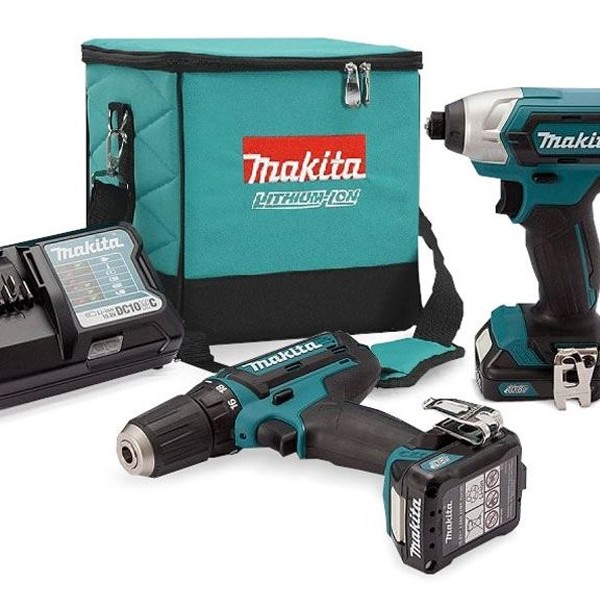 MAKITA Akumulatorski set alata CLX224SA ( DF333D akumulatorska bušilica + TD110D akumulatorski udarni odvrtač )