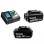 MAKITA SET 6 BL1860B 2 x 6.0Ah + DC18RC  brzi punjač 18 V
